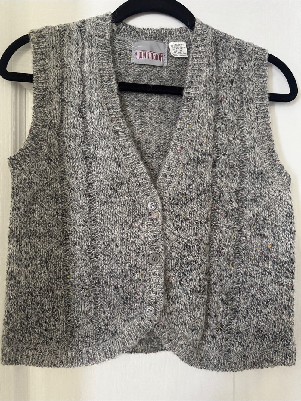 Vintage Worthington Wool Blend Vest